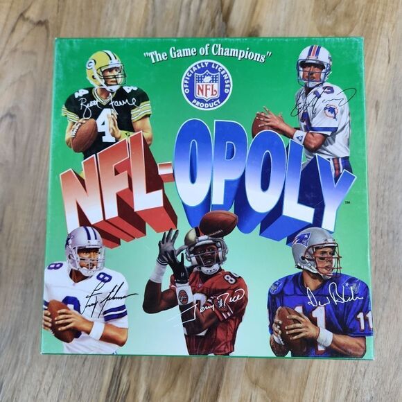 💜Vintage NFL-Opoly 1994 Edition Pro Football Board Game